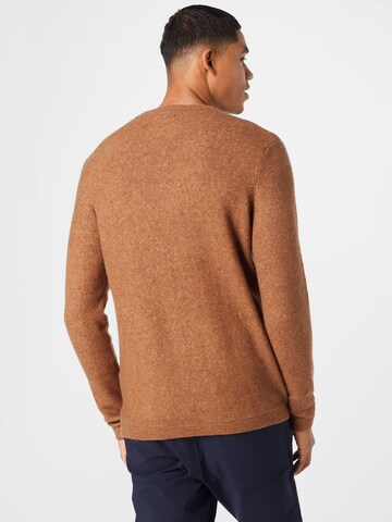 TOM TAILOR Pullover in Braun