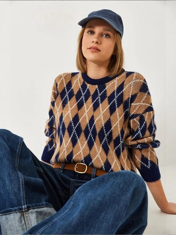 Bianco LucciPulover 'Pullover' - plava boja