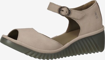 FLY LONDON Sandaal in Beige: voorkant