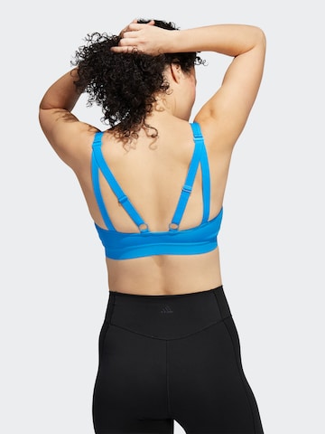 ADIDAS SPORTSWEAR Bustier BH i blå