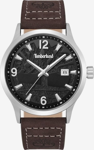 TIMBERLAND Analoguhr 'Date watch Trumbull' in Braun: Vorderseite