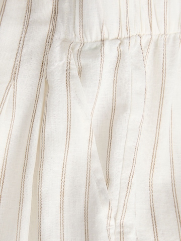 JJXX Wide Leg Bukser med lægfolder i beige