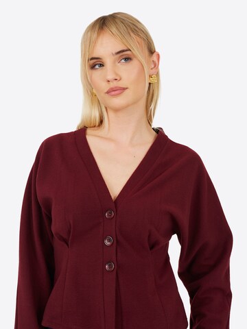 BRAVE SOUL Shirt in Rood