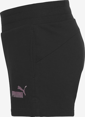 Regular Pantalon de sport 'ESS+' PUMA en noir