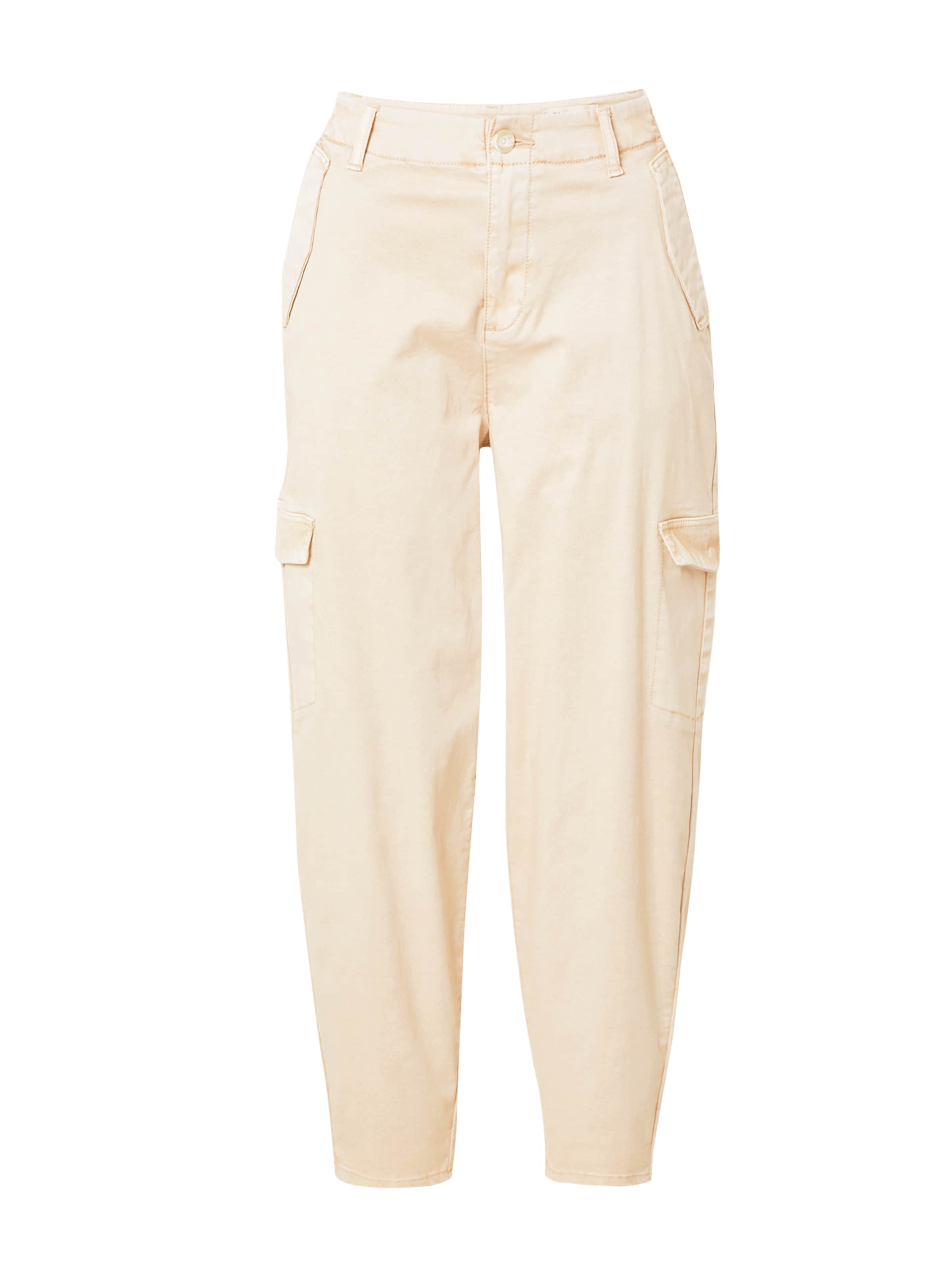 Pantalon cargo s.Oliver en beige : devant