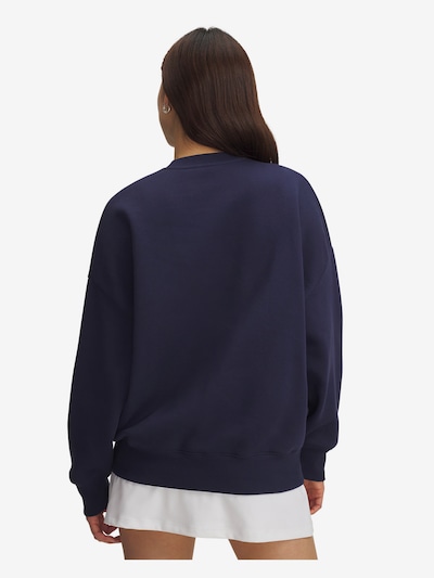 UNDER ARMOUR Athletic Sweatshirt in Night blue / Yellow, Item view