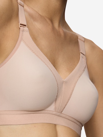 Triumph Triaction Minimiser Bra 'Wellness' in Beige