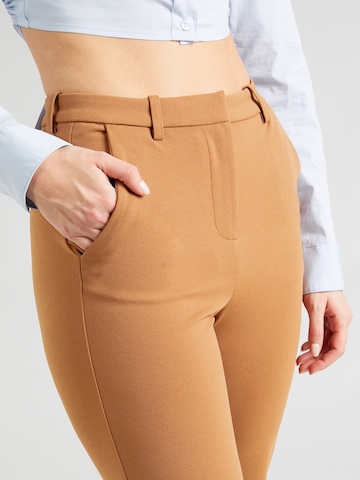 VERO MODA Regular Pants 'ZAMIRA' in Brown