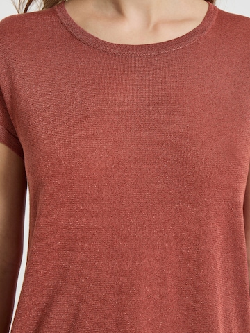 Pullover 'Carlina' di minus in rosso