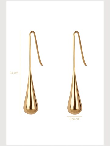 Boucles d'oreilles 'Earrings Titanium' Chic by Lirette en or