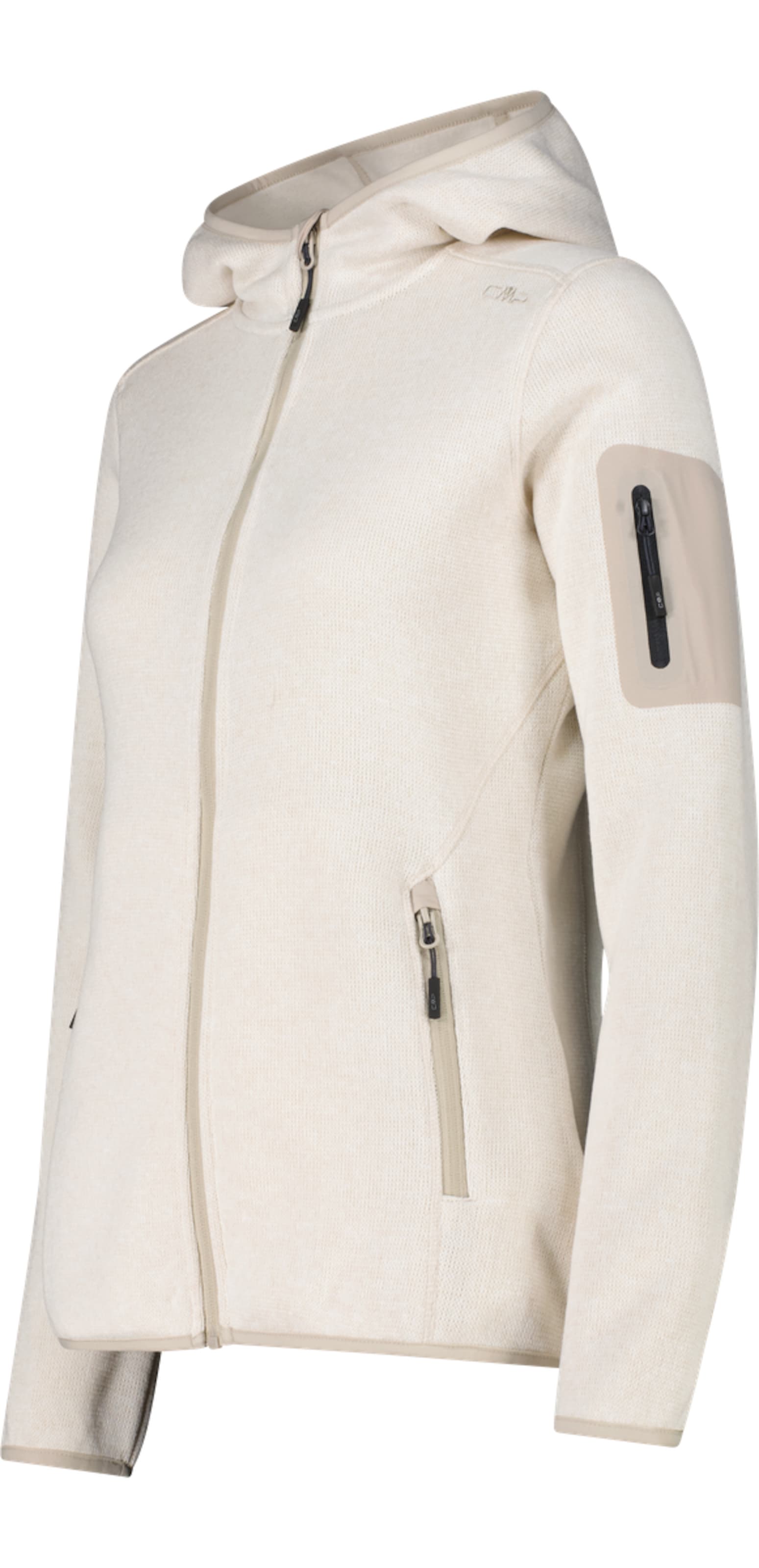 CMP Fleecejacke in Beige