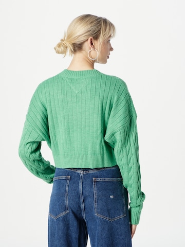 Pull-over Tommy Jeans en vert