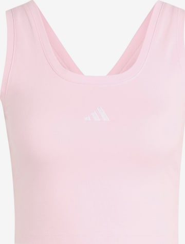 ADIDAS SPORTSWEAR Sports top 'Essentials' in Pink: front