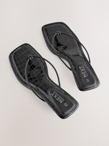 Next T-bar sandals 'Forever Comfort' in Black