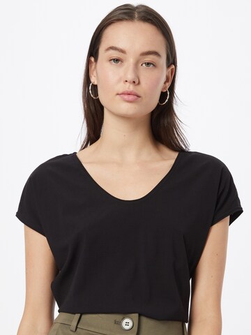 ZABAIONE - Camiseta 'Jasmin' en negro: frente