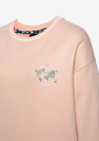 BUFFALO Sweatshirt i rosa