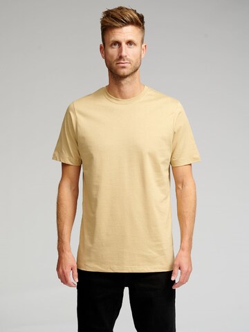TEESHOPPEN Shirt in Beige: front