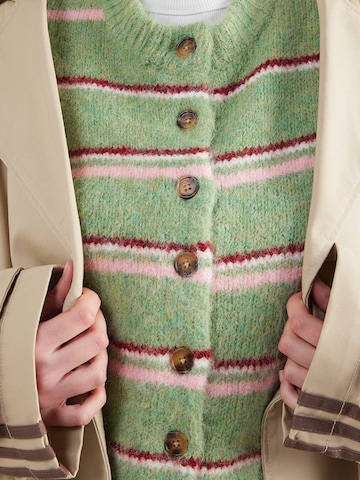 TOPSHOP Kardigan 'CARO' w kolorze zielony