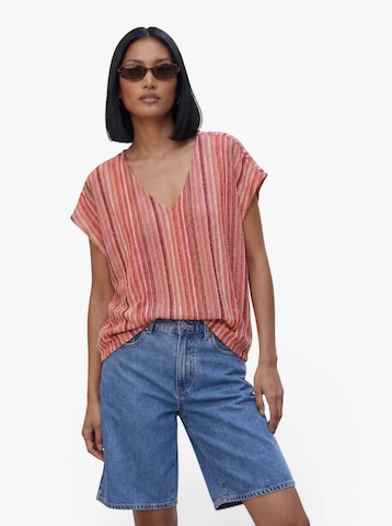 VERO MODA Μπλουζάκι 'VMDEMI' σε πορτοκαλί: μπροστά