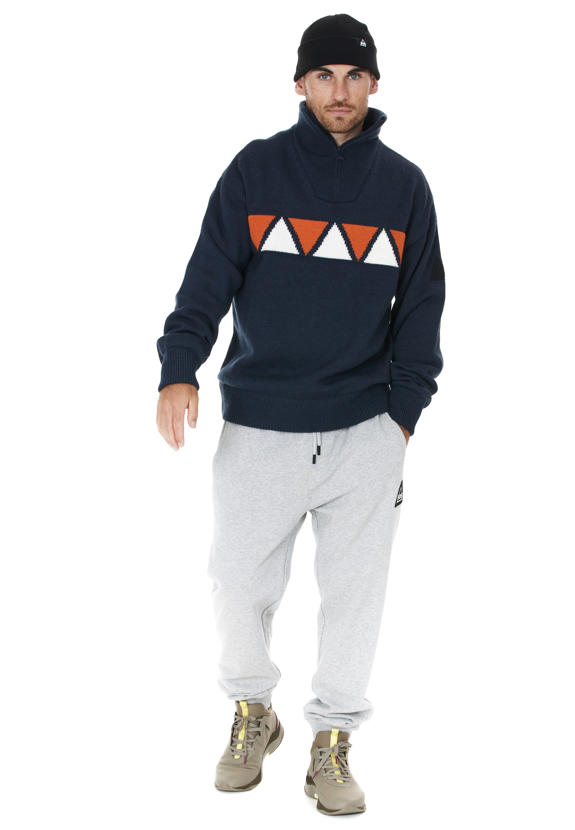 SOS Trui 'Aboda' in Blauw