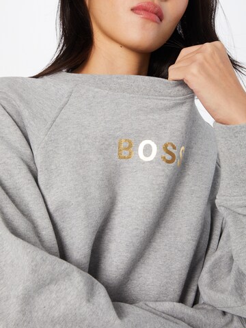 BOSS - Sweatshirt 'Elia' em cinzento