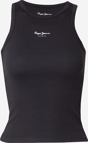 Haut 'BOWIE' Pepe Jeans en noir : devant