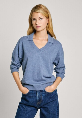 Pull-over 'ISELA' Pepe Jeans en bleu : devant