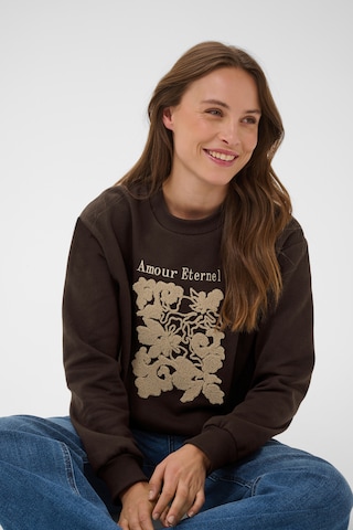 Kaffe Sweatshirt 'Roseanne' i brun