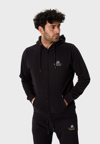 Oldskull Sweatjacke in Schwarz