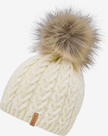 chillouts - Gorra 'Tabea' en beige: frente