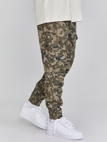 SikSilk Tapered Cargobroek in Groen