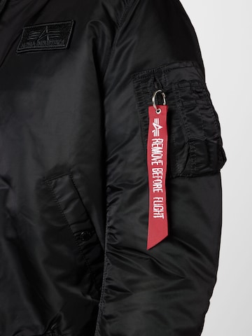 ALPHA INDUSTRIES Between-Season Jacket 'MA-1 ZH' in Black