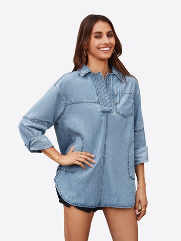 Imily Bela Bluse in Blau