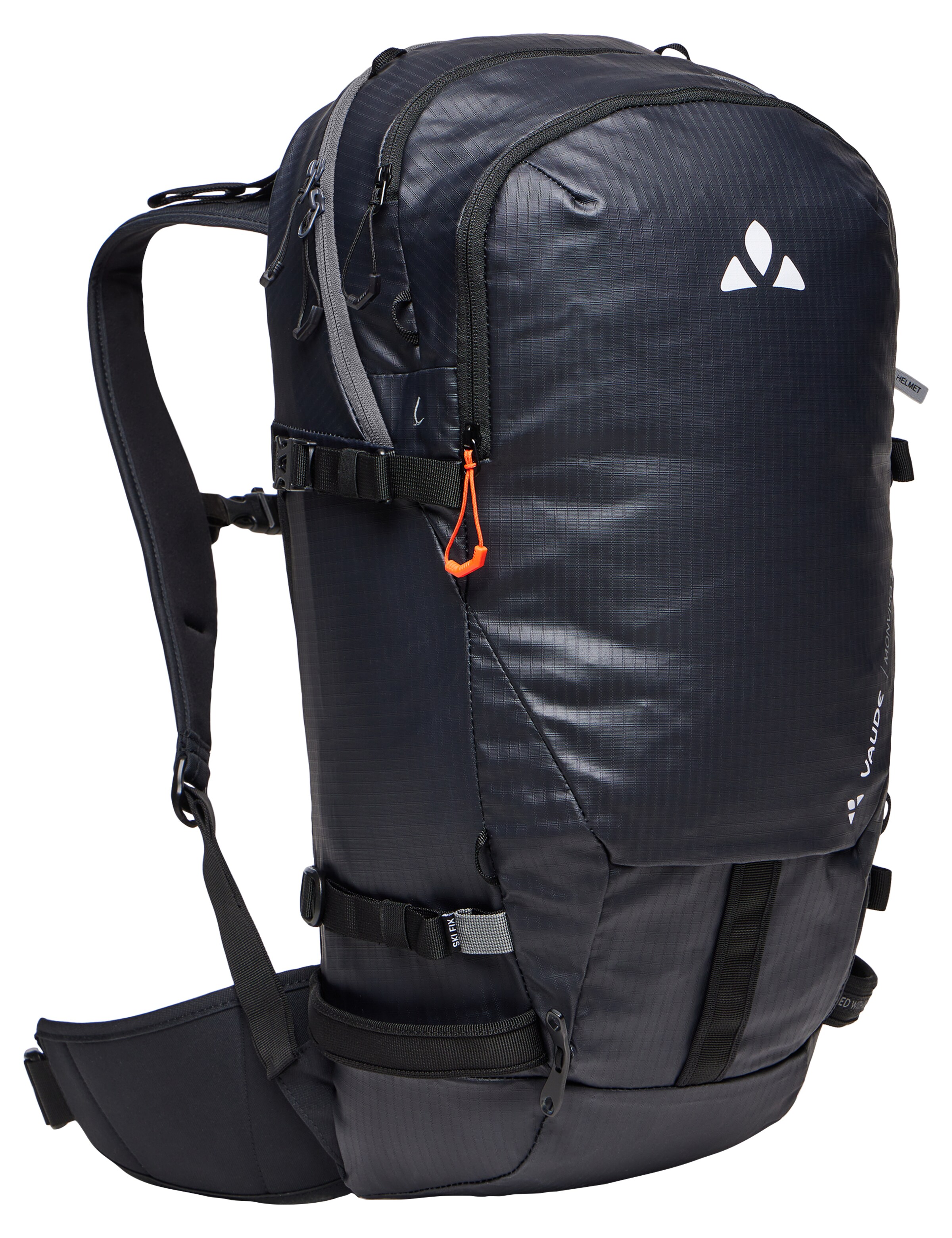 VAUDE Sports backpack 'Monviso 26' in Black: front