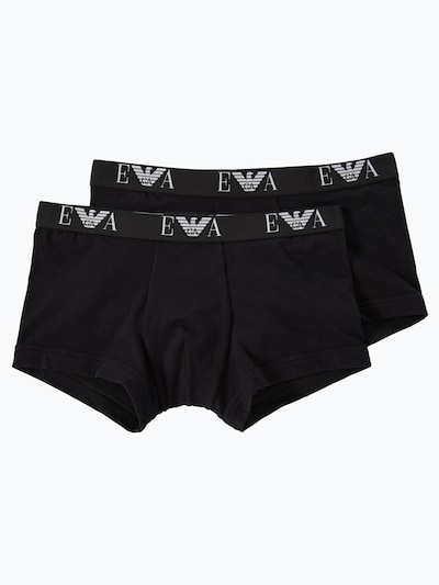 Emporio Armani Boxershorts in de kleur Zwart / Wit, Productweergave