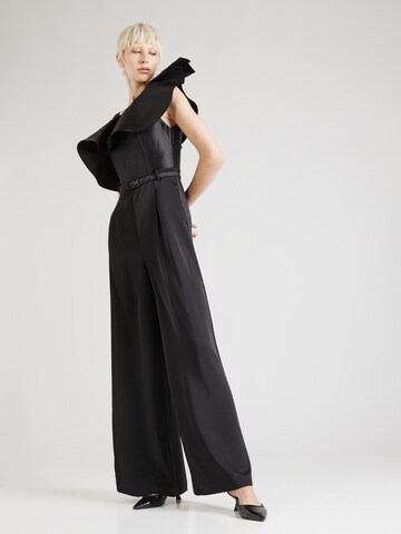 Coast Jumpsuit in Zwart: voorkant