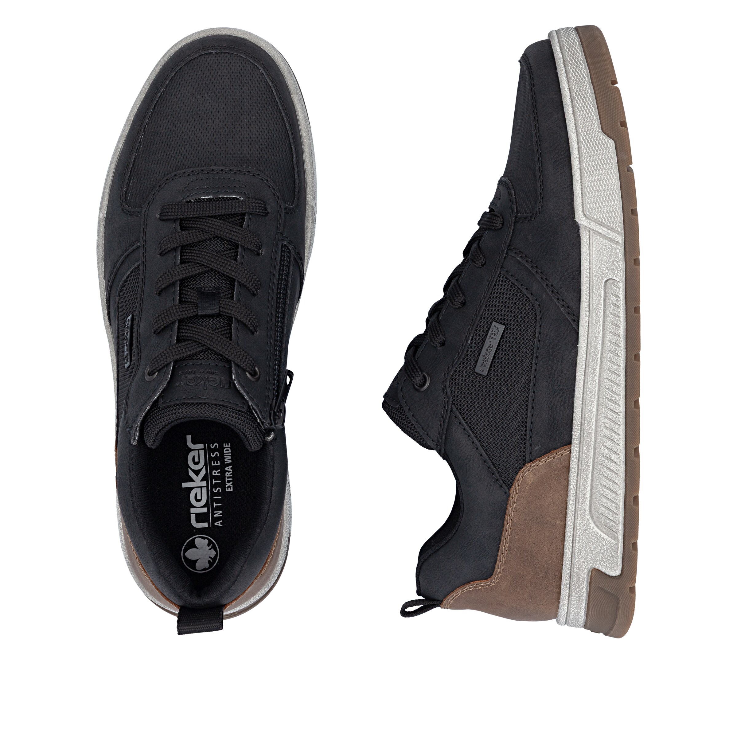 Rieker Sneaker in Schwarz