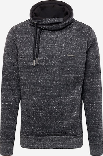 Ragwear Sweatshirt 'HOOKER' in schwarzmeliert, Produktansicht