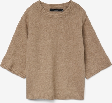 Pull-over 'VMBOOM' VERO MODA en marron : devant
