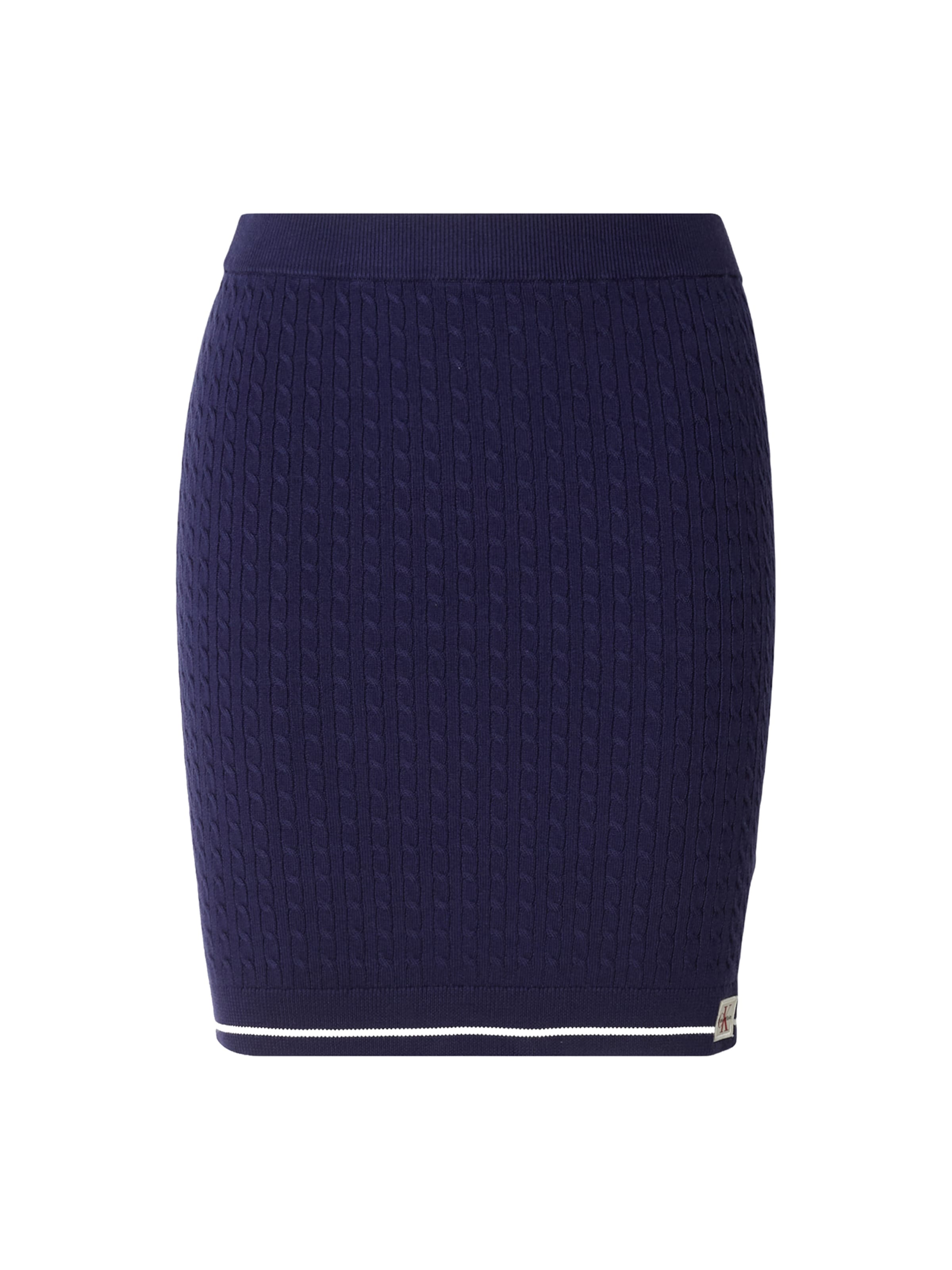 Calvin Klein Jeans Rock in Lila: Vorderseite