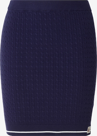 purpurinė Calvin Klein Jeans Sijonas: priekis