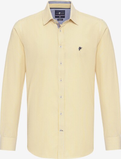 DENIM CULTURE Skjorte 'DEXTER' i gul, Produktvisning