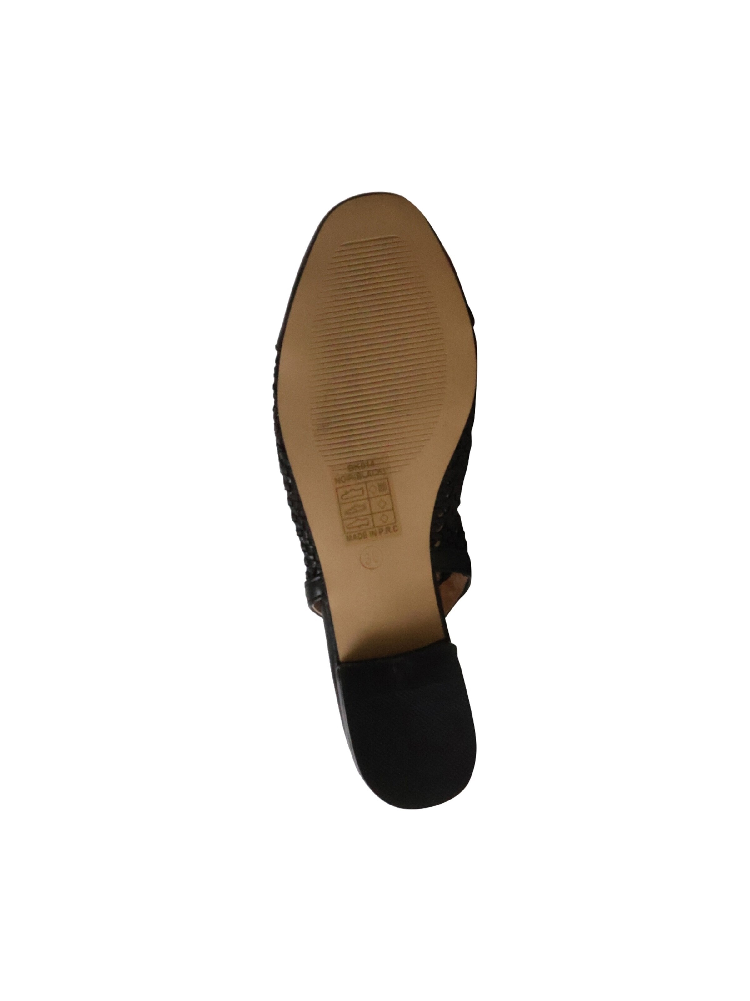 POTI PATI Slingpumps in Zwart