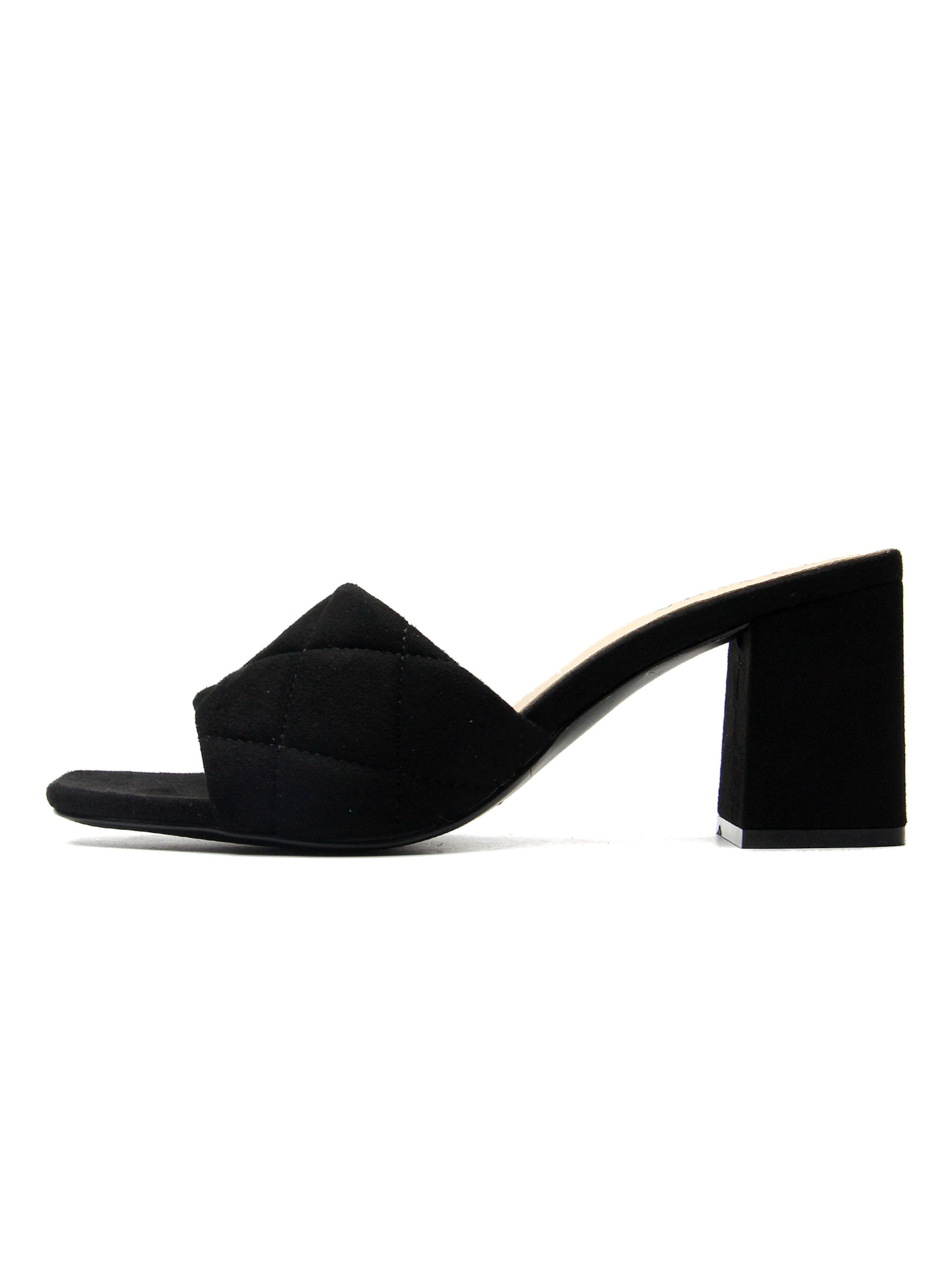 Celena Papucs 'Cacie' - fekete: elől