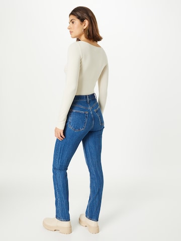 Abercrombie & Fitch Regular Jeans 'MARBELED' in Blau