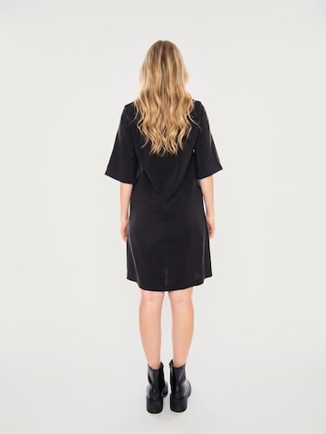 minimum Jurk 'Rey Dress Black -- Women's Black Dress' in Zwart