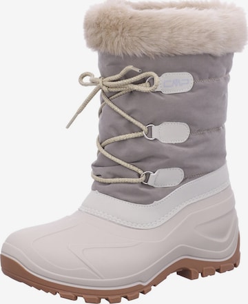 Boots da neve 'Stiefeletten/Boot Damen 3Q78956 P430 Kunststoff (Synthetik) in beige' di CMP in beige: frontale