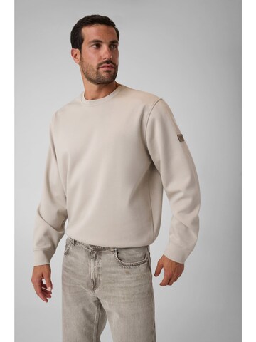 GUESS Sweatshirt in Beige: Vorderseite