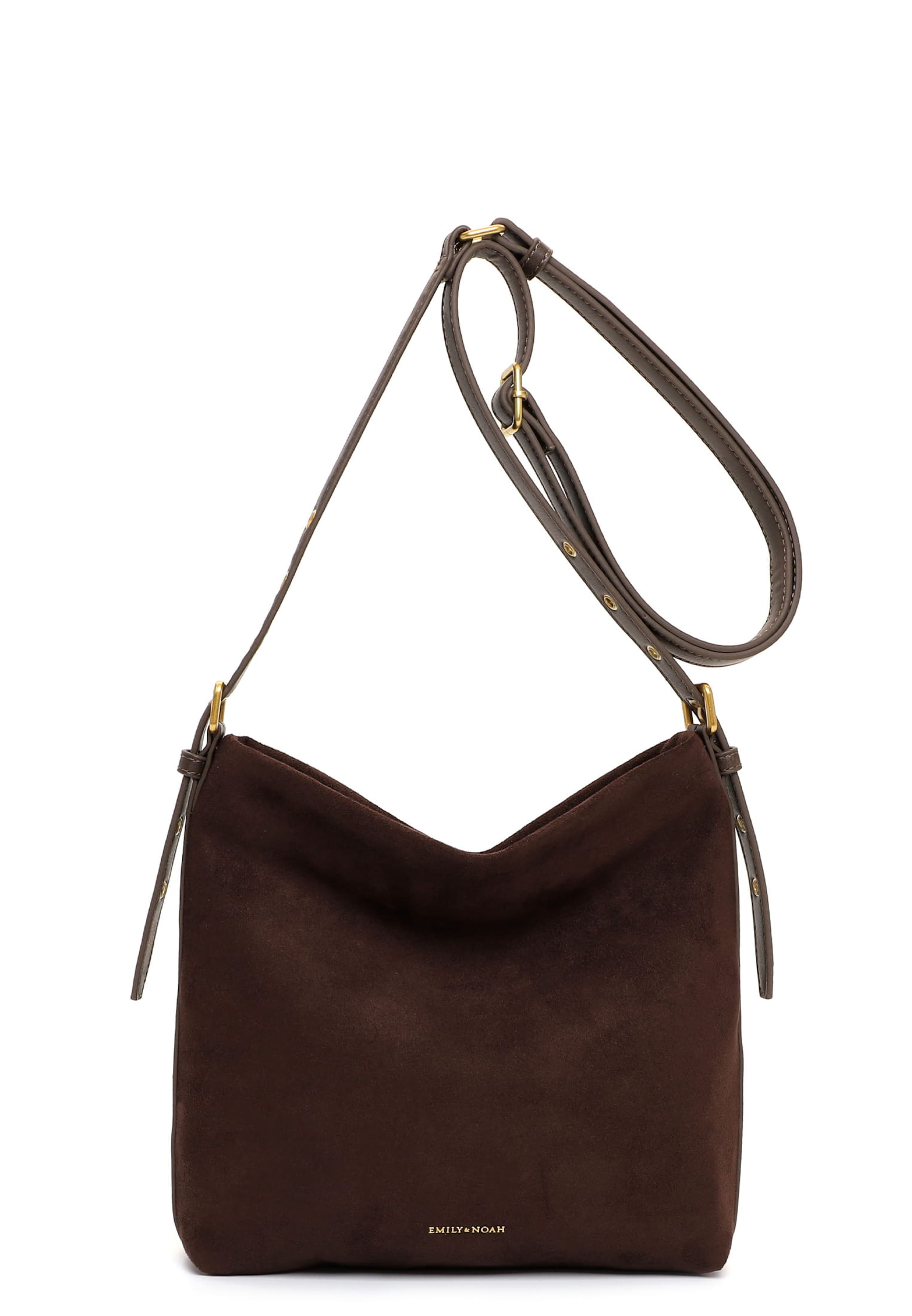 Emily & Noah Shoulder bag 'Laren ' in Brown: front