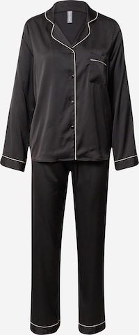 LingaDore Pajama in Black: front